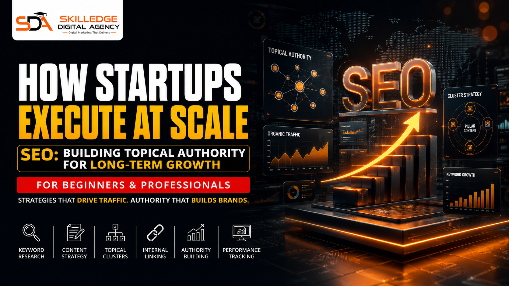 How Startups Execute at Scale SEO Building Topical Authority for Long-Term Growth