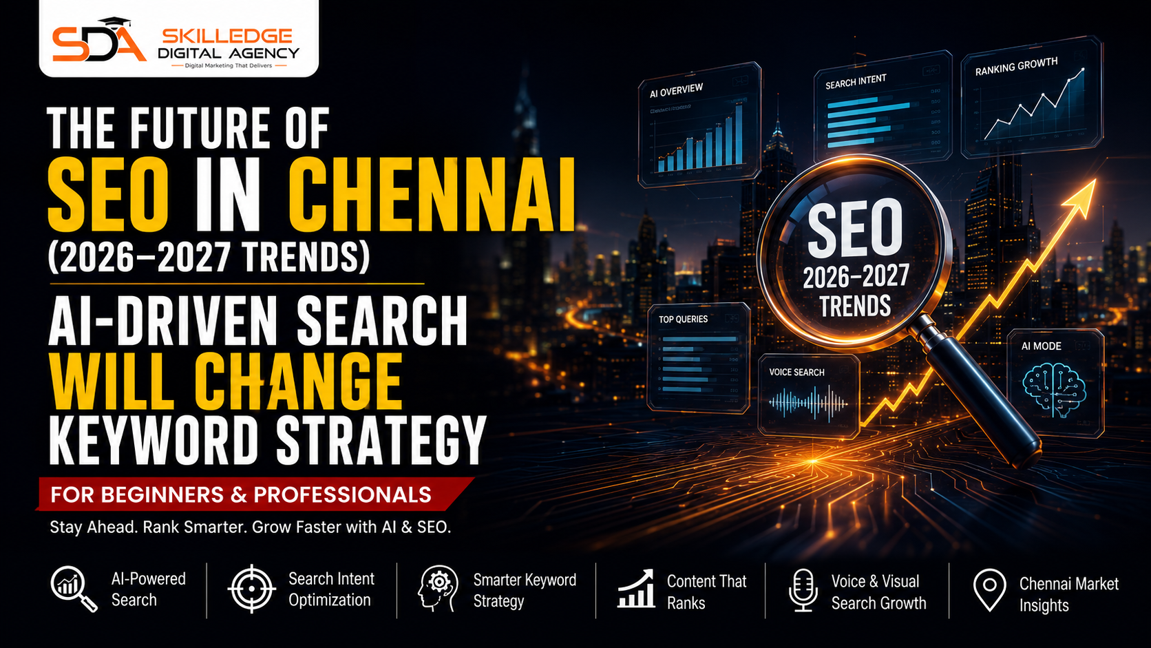 The Future of SEO in Chennai (2026–2027 Trends) AI-Driven Search Will Change Keyword Strategy: Best SEO companies in Chennai: what to look for