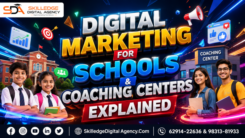 Digital Marketing for Schools and Coaching Centers Explained A Mentor’s Playbook for Admissions Growth