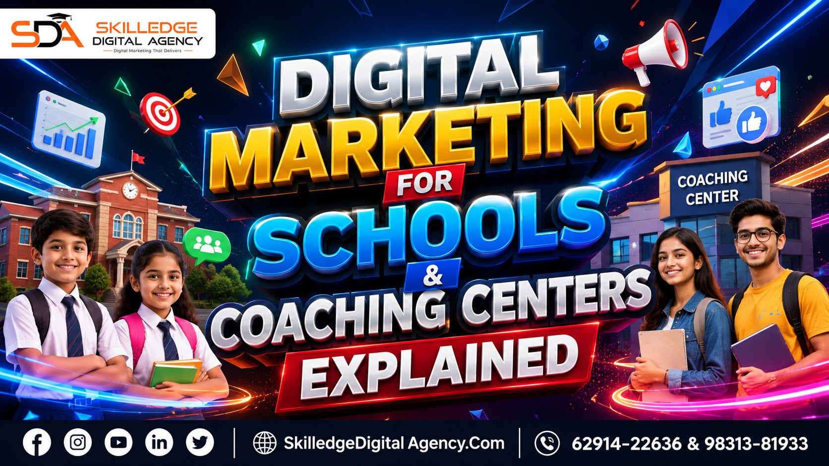Digital Marketing for Schools and Coaching Centers Explained A Mentor’s Playbook for Admissions Growth