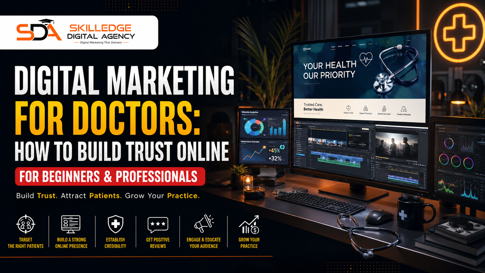 Digital marketing for doctors how to build trust online