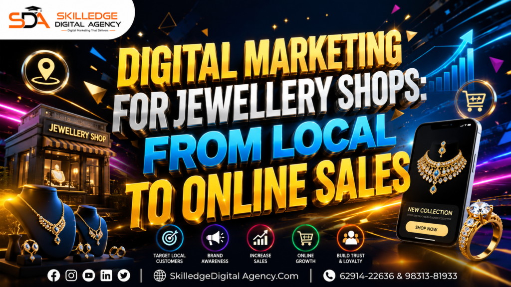 Digital marketing for jewellery shops from local to online sales