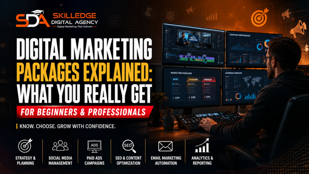Digital marketing packages explained what you really get