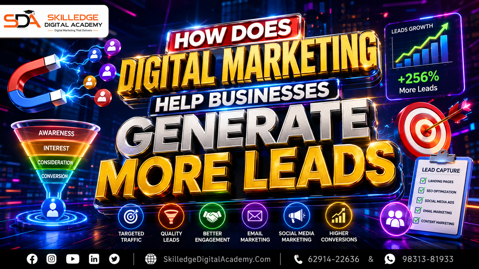How Does Digital Marketing Help Businesses Generate More Leads: How digital marketing helps small businesses grow faster
