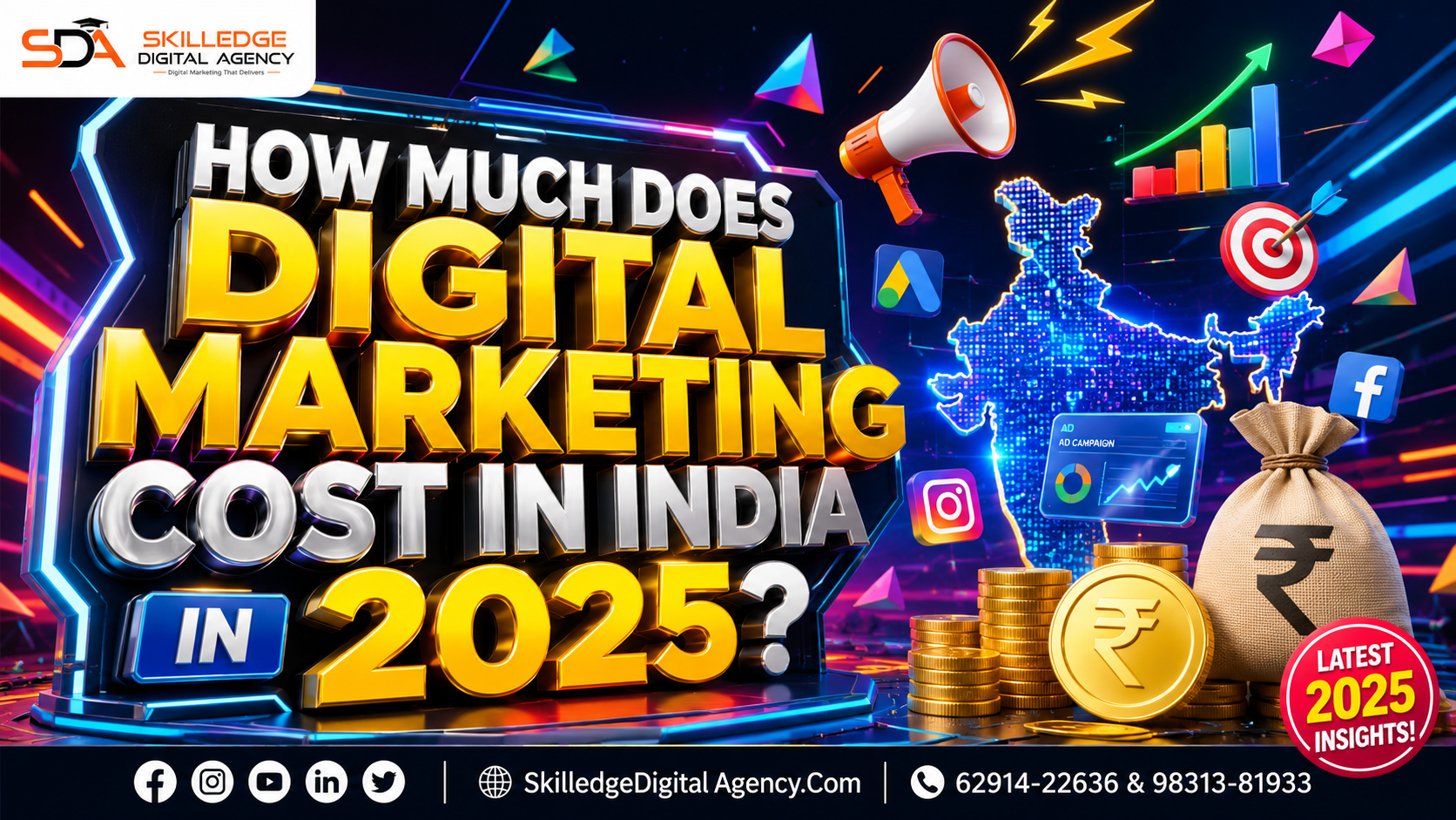 How Much Does Digital Marketing Cost in India: How much does digital marketing cost in India