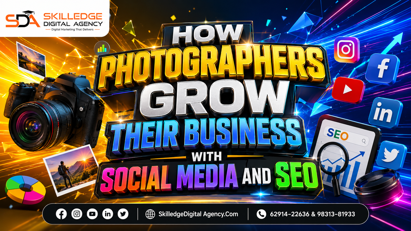 How Photographers Grow Their Business with Social Media and SEO