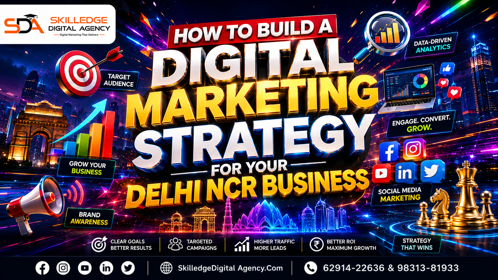 How to Build a Digital Marketing Strategy for Your Delhi NCR Business