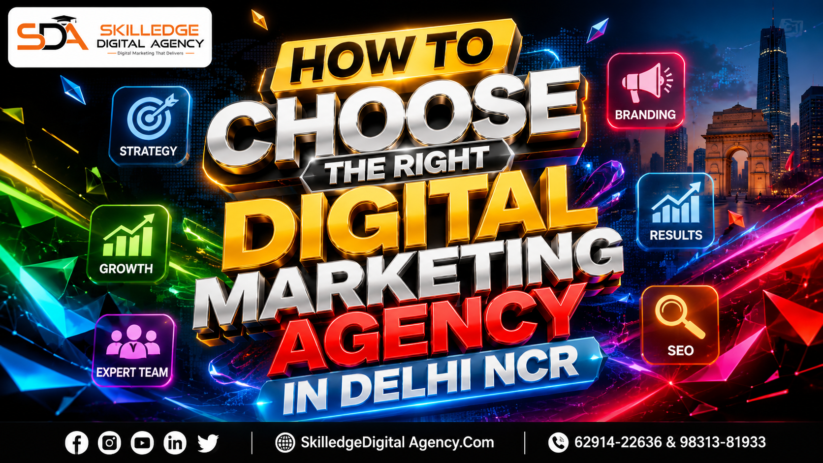 How to Choose the Right Digital Marketing Agency in Delhi NCR