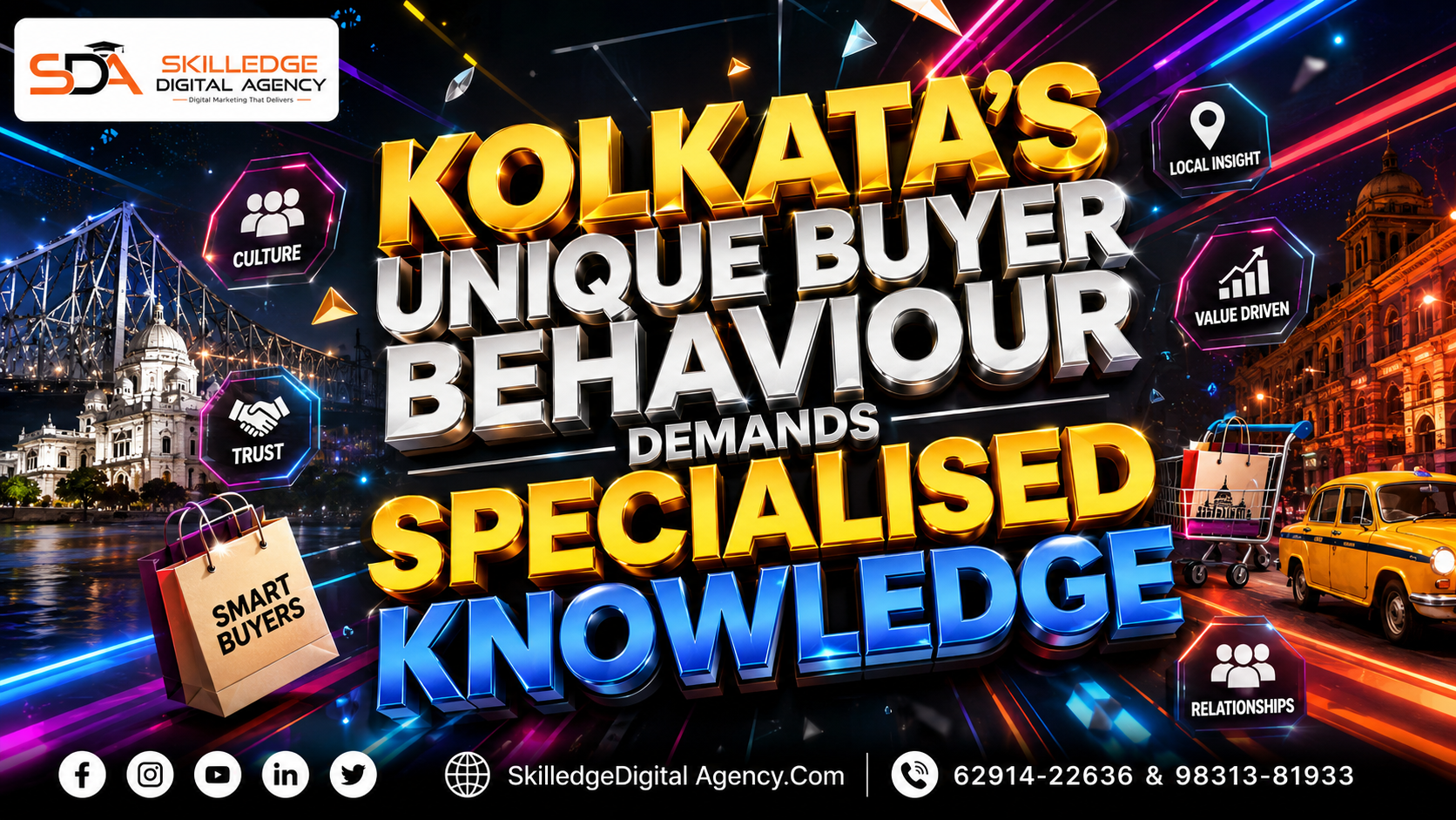 Kolkata's Unique Buyer Behaviour Demands Specialised Knowledge: Why Kolkata businesses are turning to digital marketing agencies