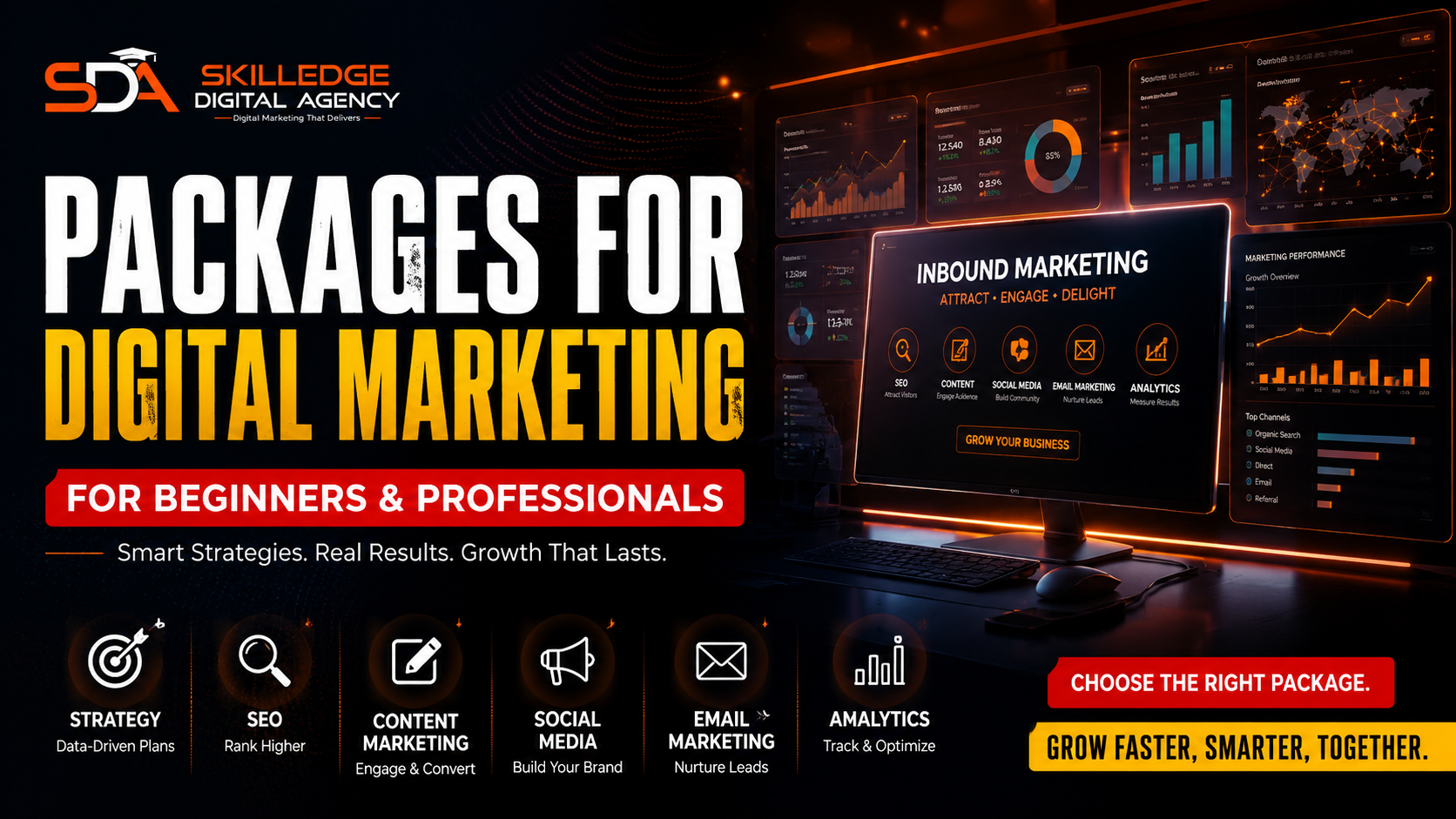 Packages for digital marketing
