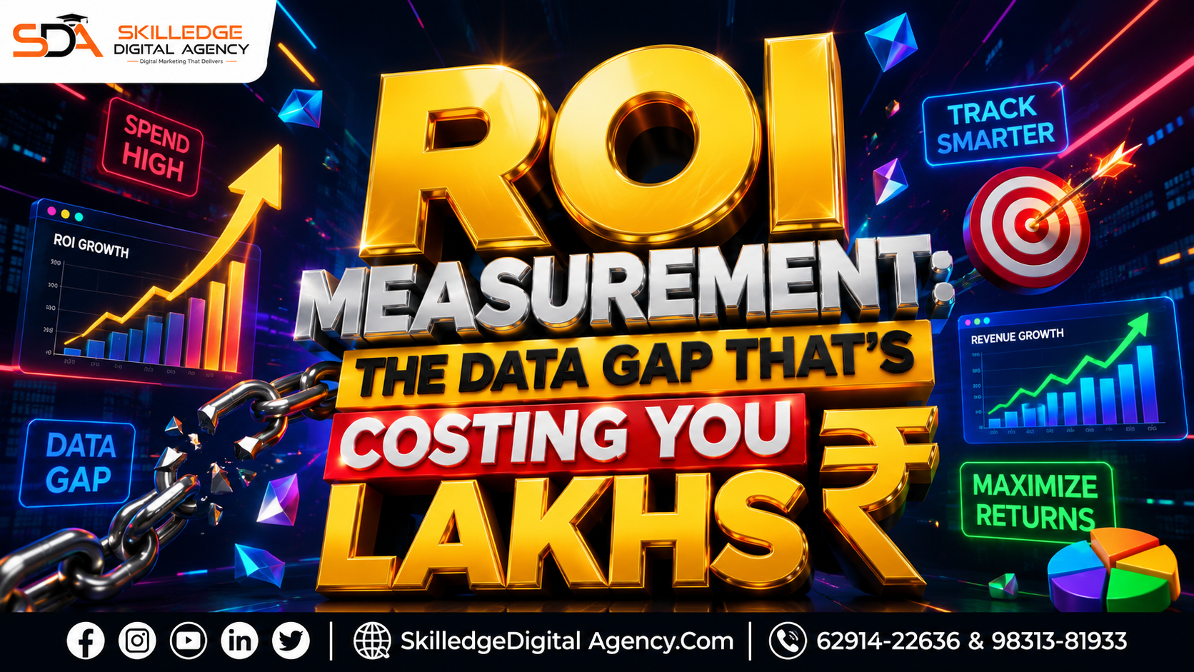 ROI Measurement The Data Gap That's Costing You Lakhs: Why Kolkata businesses are turning to digital marketing agencies 