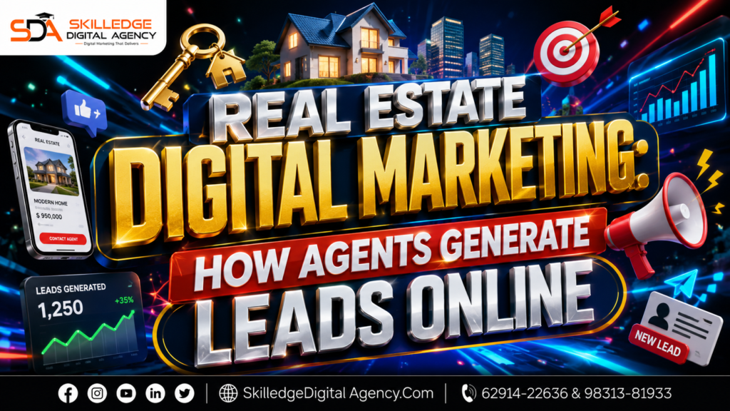 Real estate digital marketing how agents generate leads online
