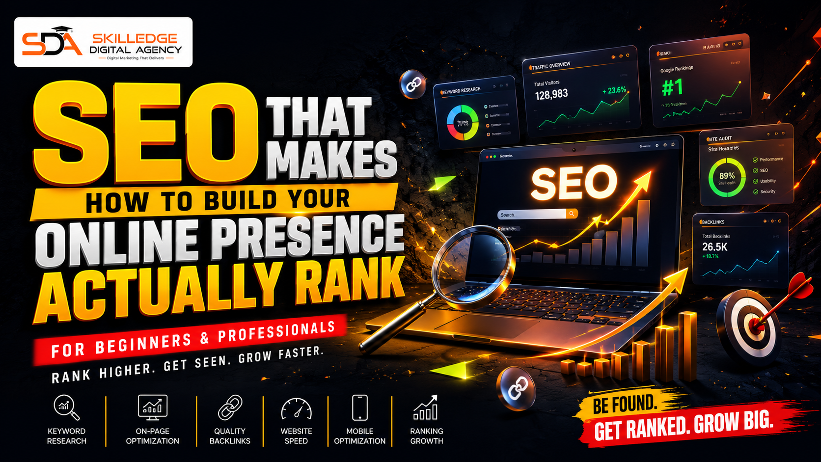 SEO that makes how to build your online presence actually rank