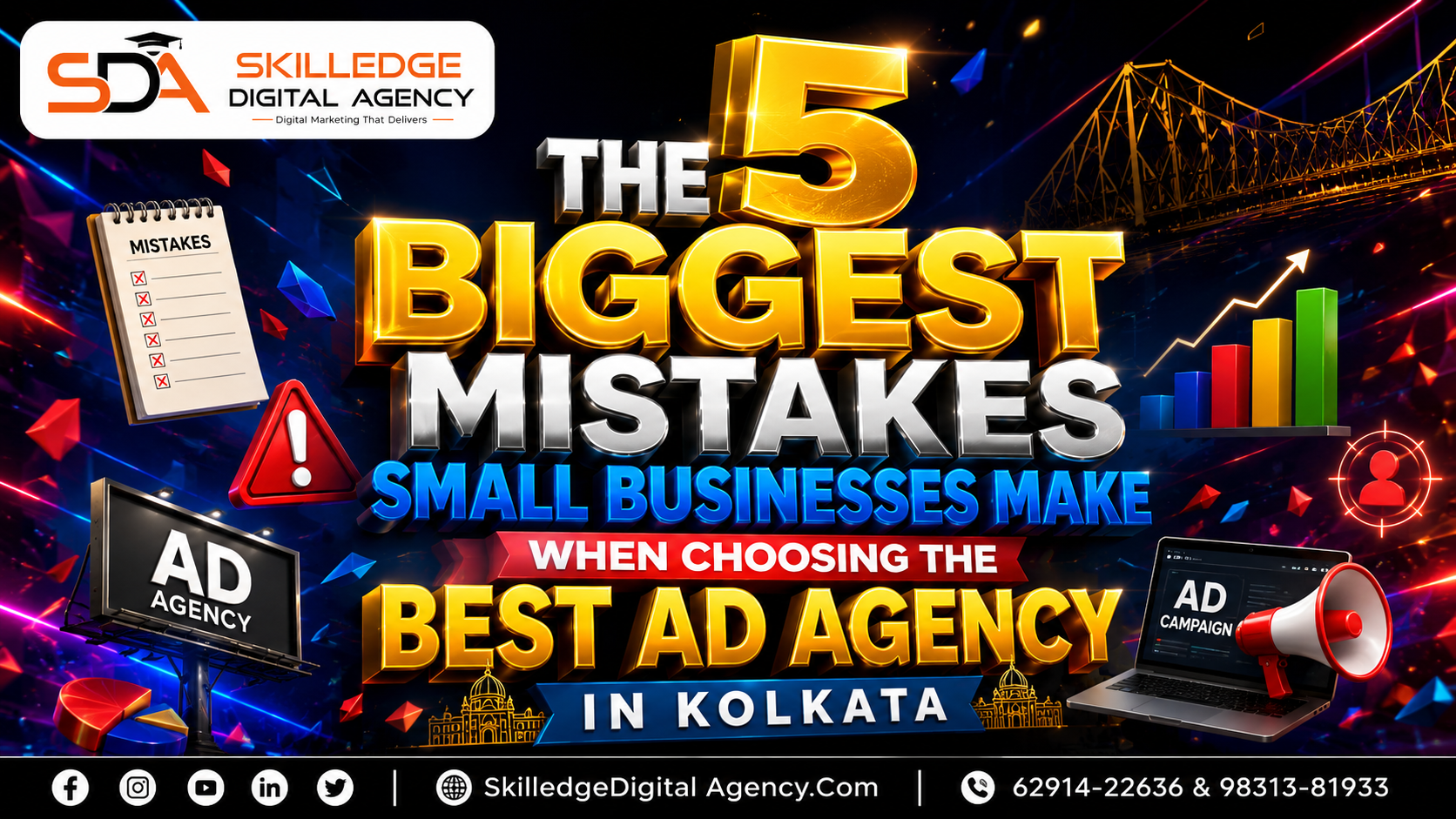 The 5 Biggest Mistakes Small Businesses Make When Choosing the Best Ad Agency in Kolkata