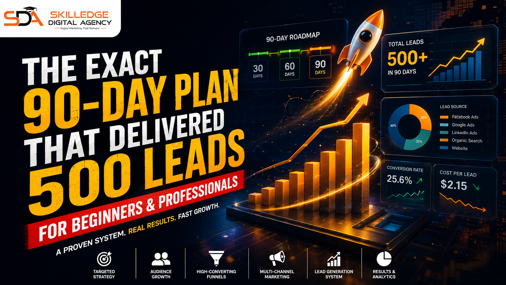 The Exact 90-Day Plan That Delivered 500 Leads