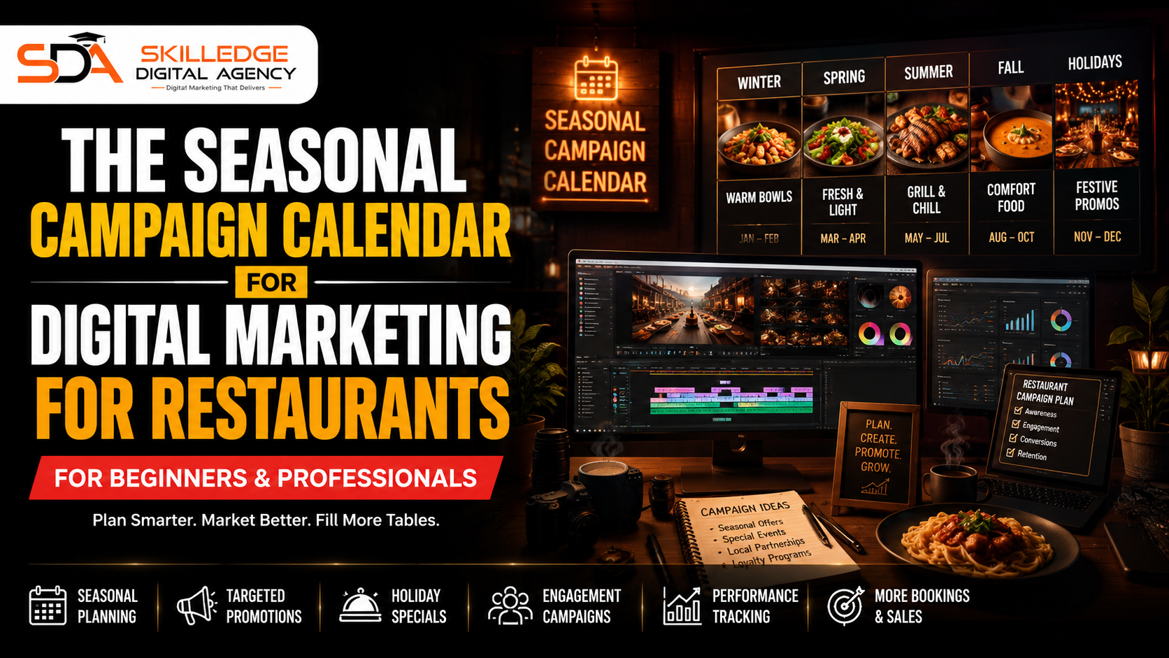 The Seasonal Campaign Calendar for Digital Marketing for Restaurants: Digital Marketing for Restaurants