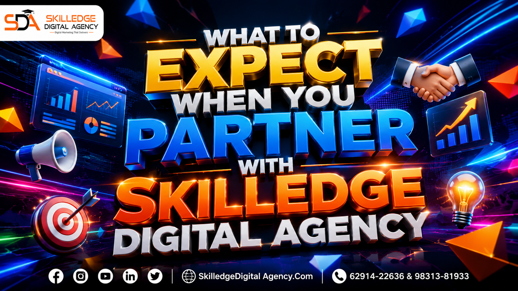 What to Expect When You Partner with Skilledge Digital Agency 
