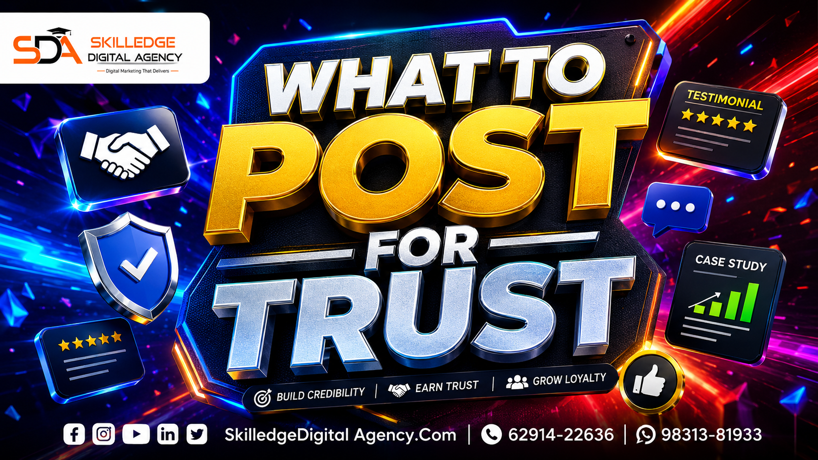 What to post for trust