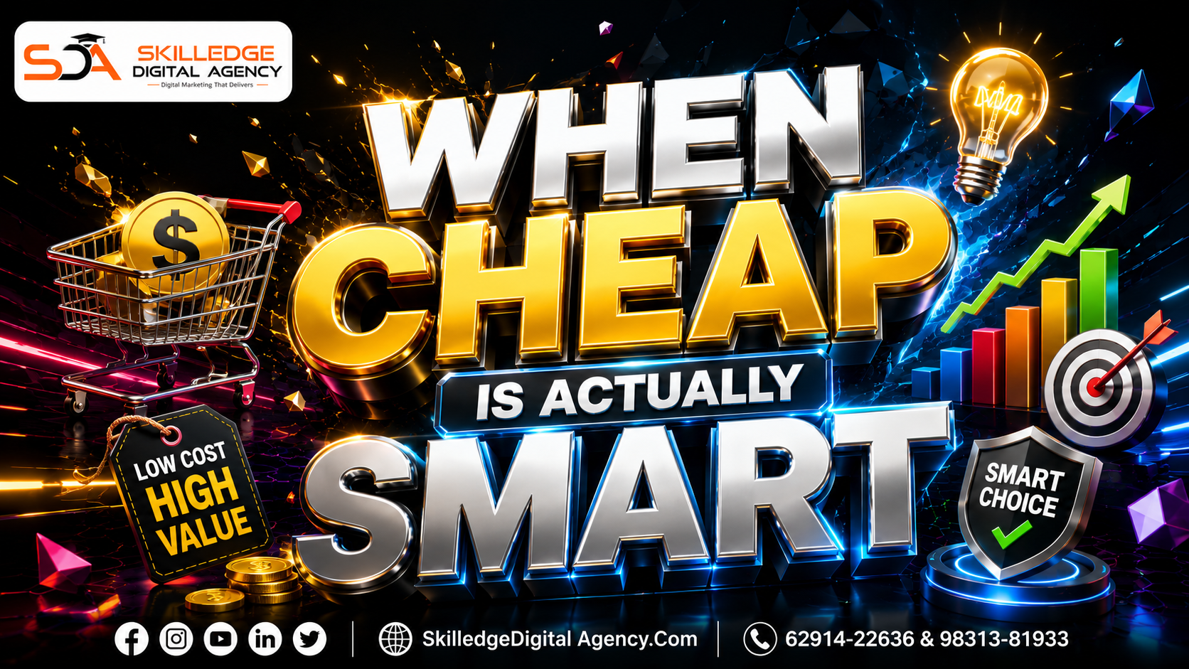 When cheap is actually smart: Is hiring a cheap digital marketing agency worth it?