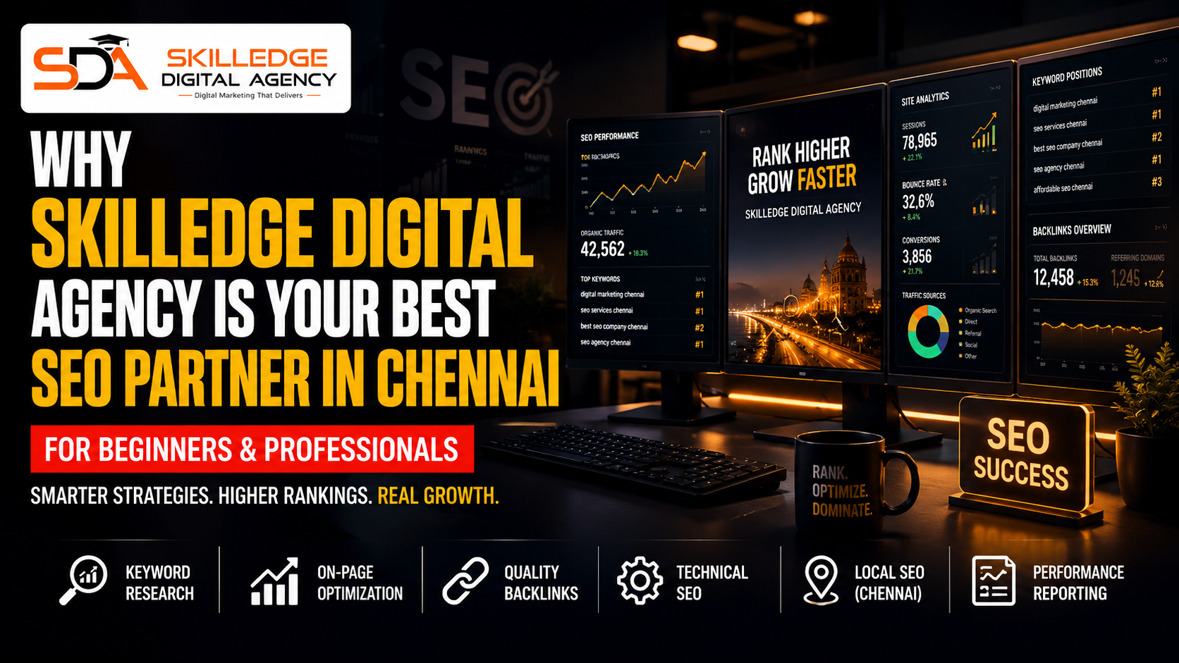 Why Skilledge Digital Agency Is Your Best SEO Partner in Chennai: Best SEO companies in Chennai: what to look for