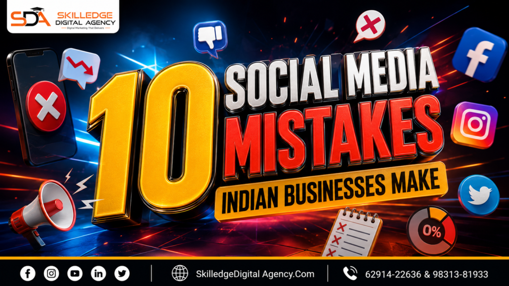 10 Social Media Mistakes Indian Businesses Make
