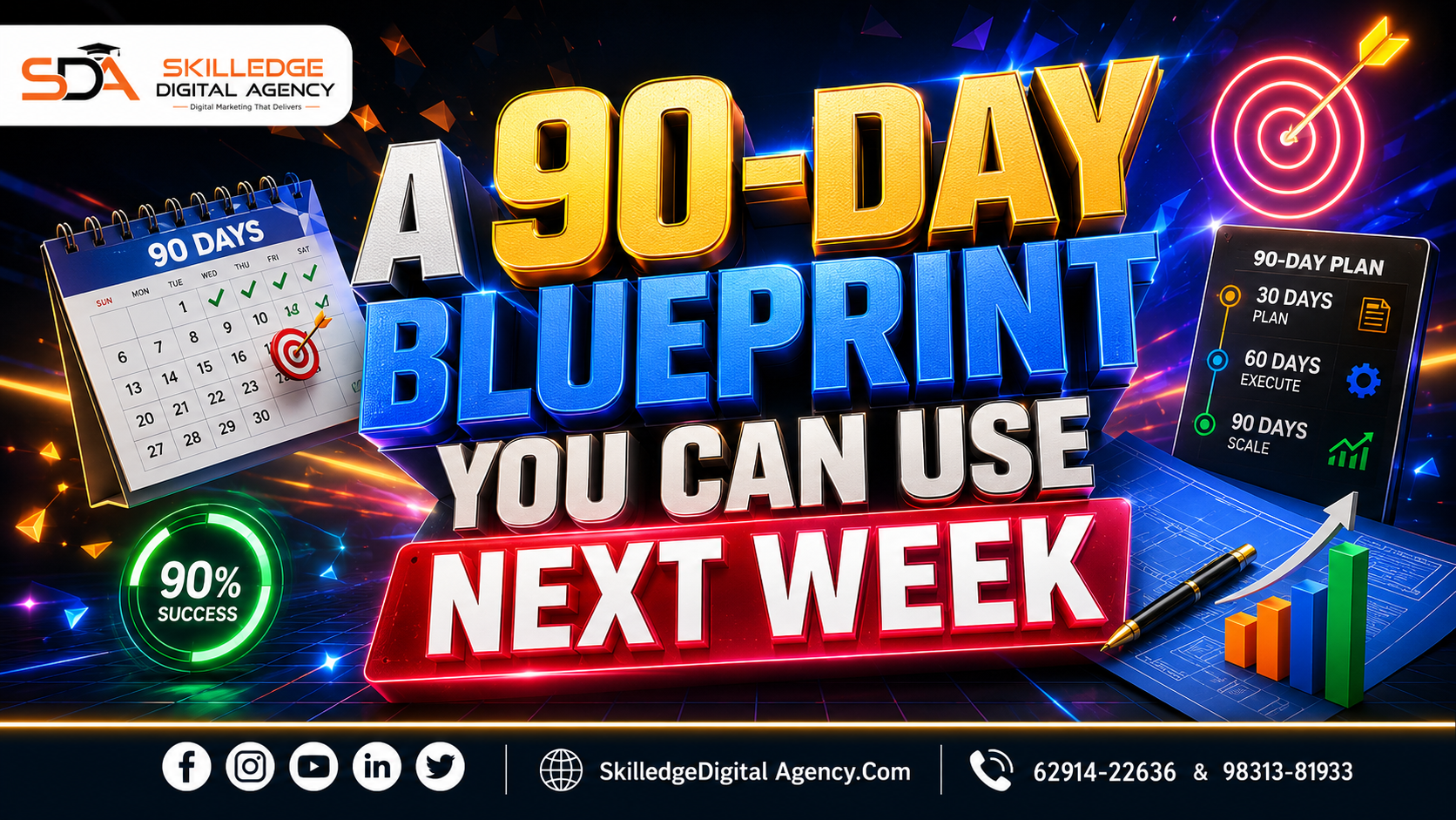 A 90-day blueprint you can use next week