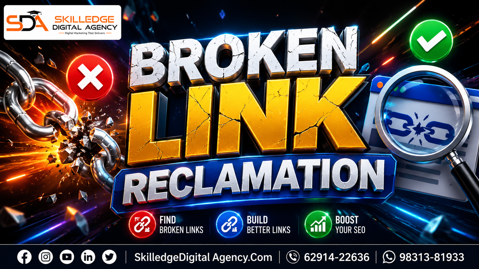 Broken link reclamation