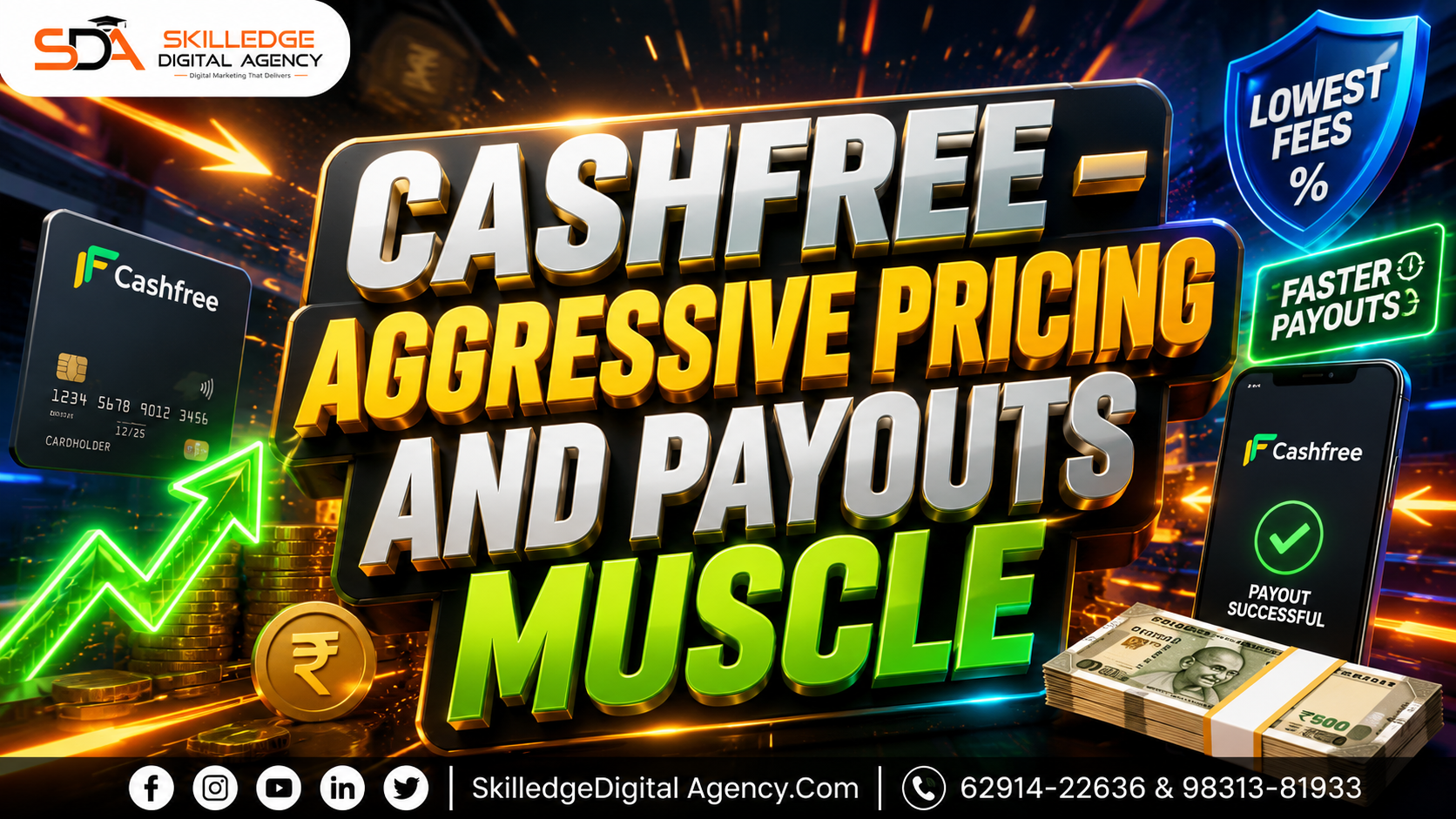 Cashfree – aggressive pricing and payouts muscle