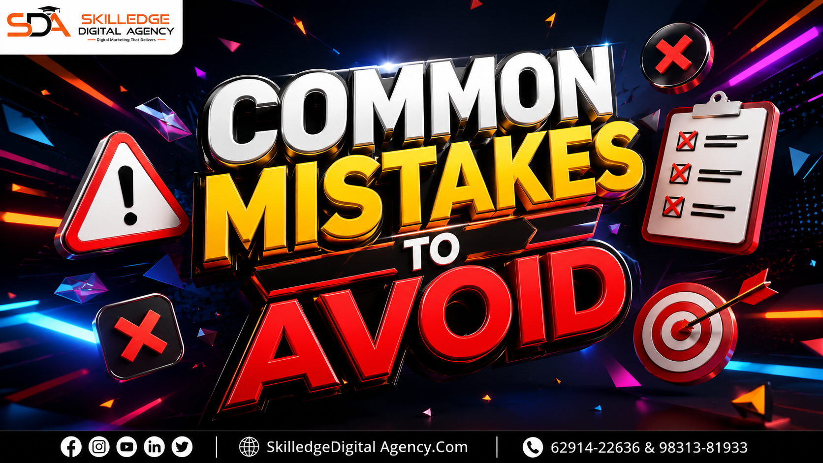 Common mistakes to avoid