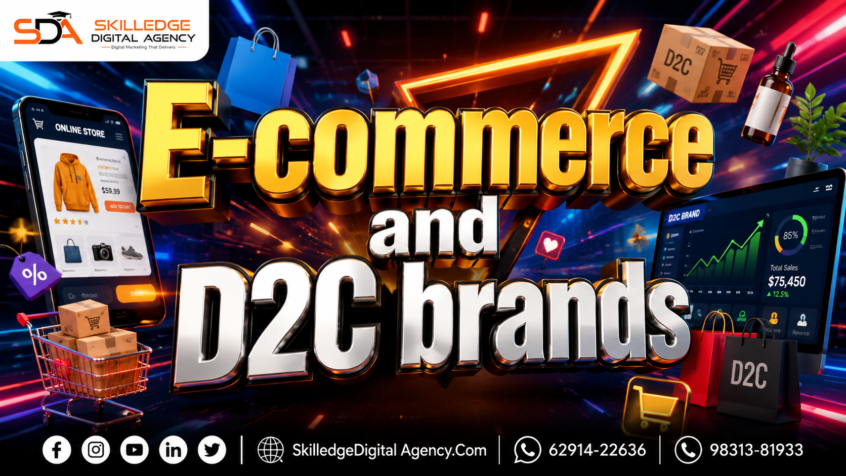 E-commerce and D2C brands