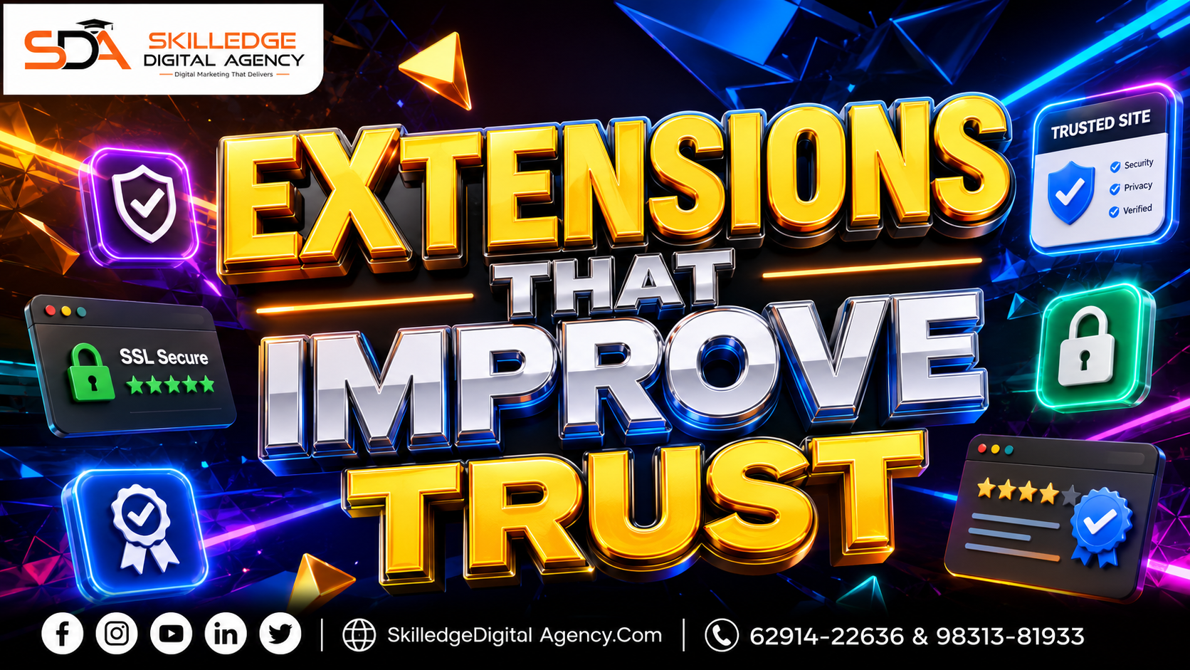 Extensions that improve trust