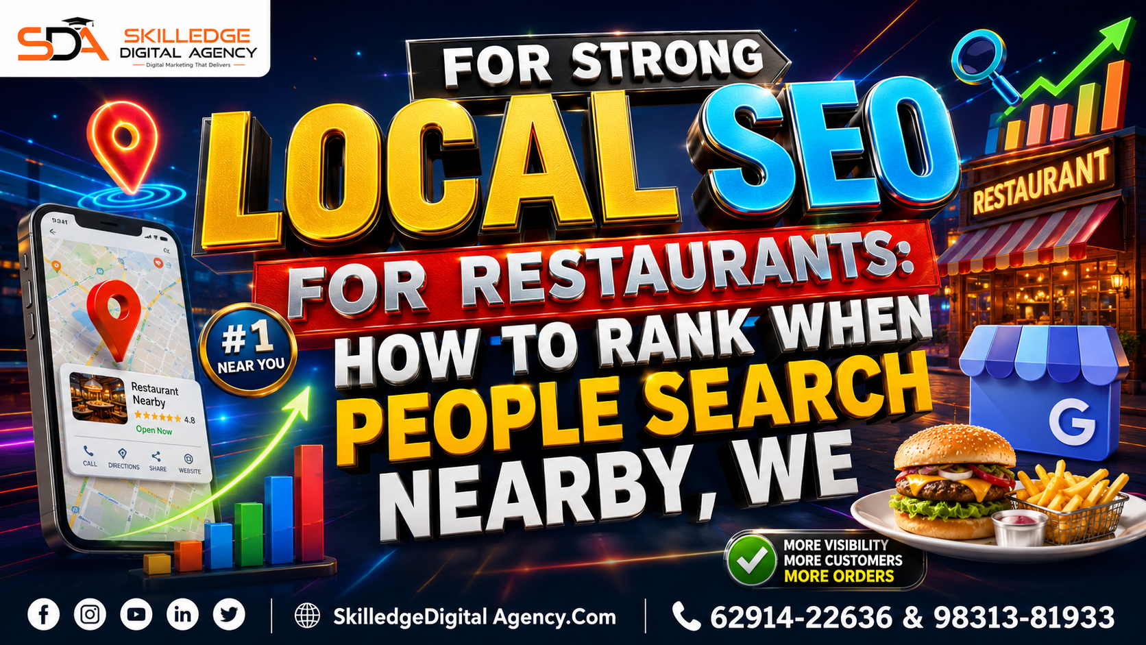 For strong local SEO for restaurants how to rank when people search nearby, we: Local SEO for restaurants: how to rank when people search nearby