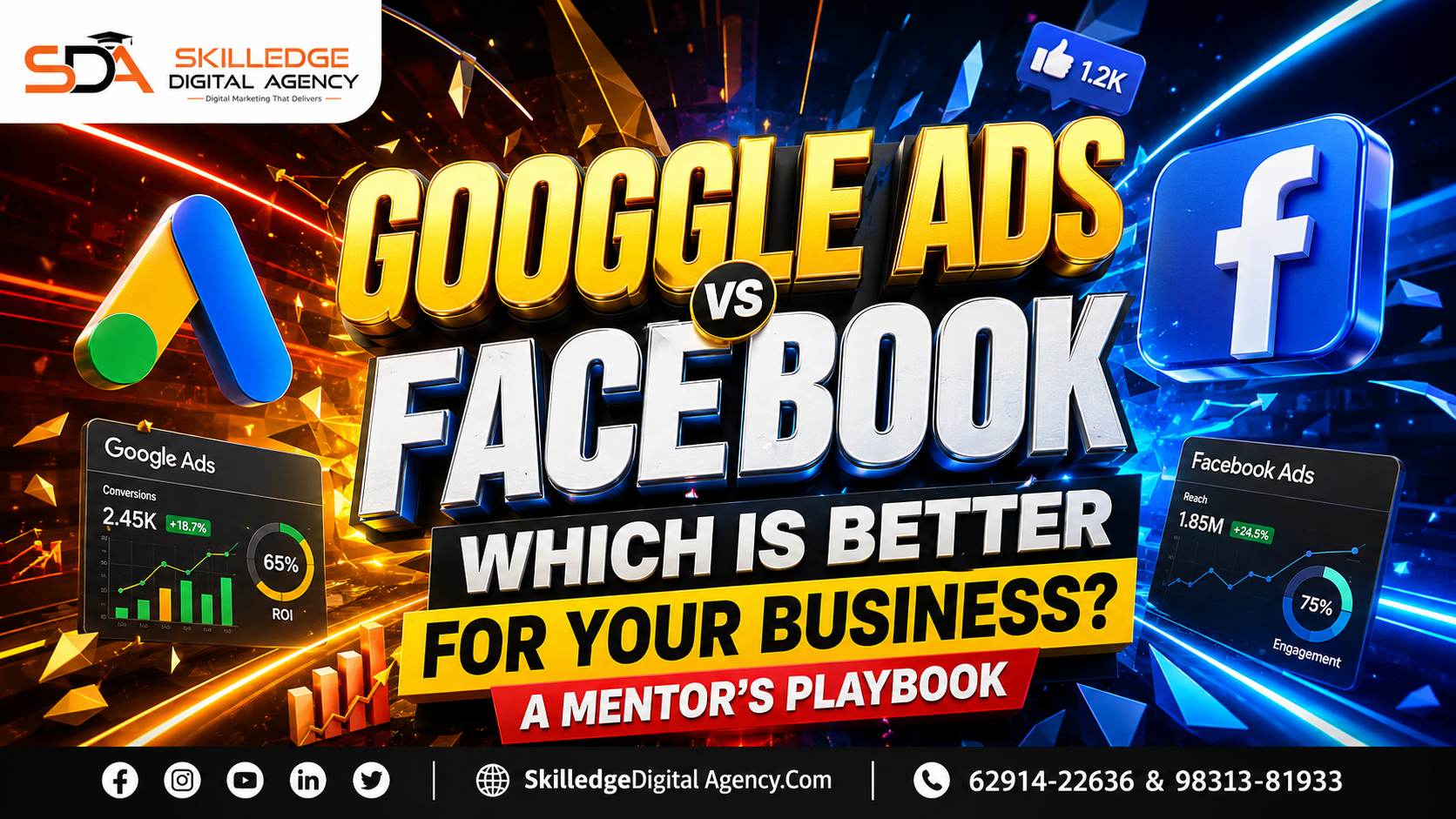 Google Ads Facebook Which Is Better for Your Business A Mentor’s Playbook