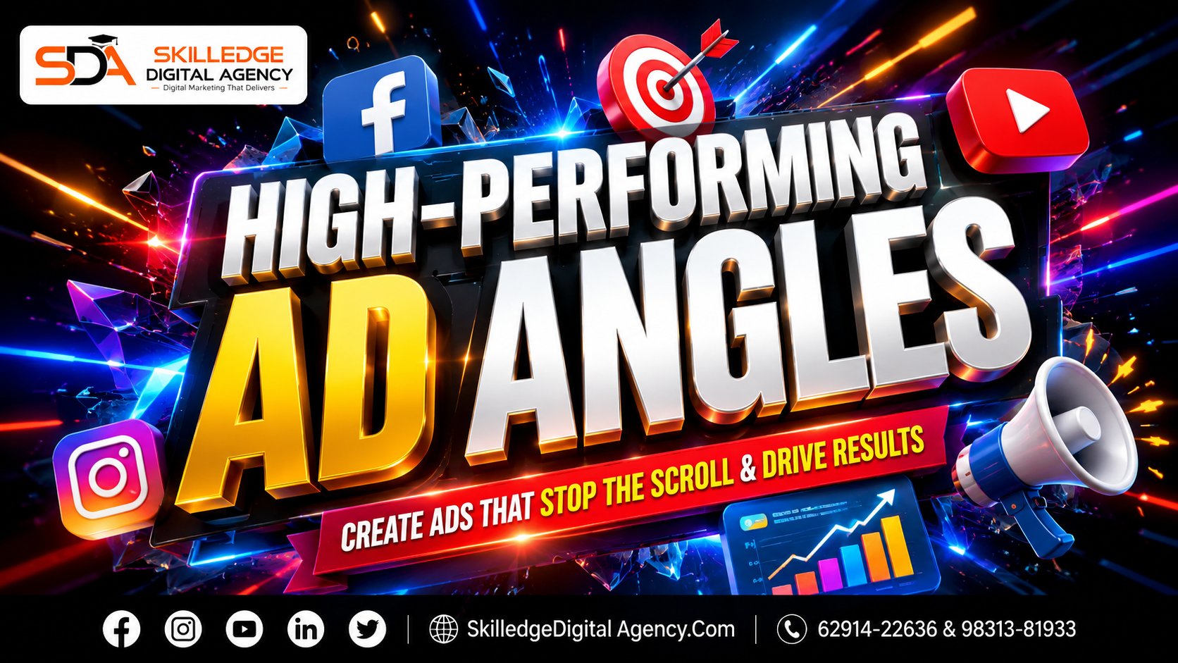 High-performing ad angles: Digital marketing for event management companies