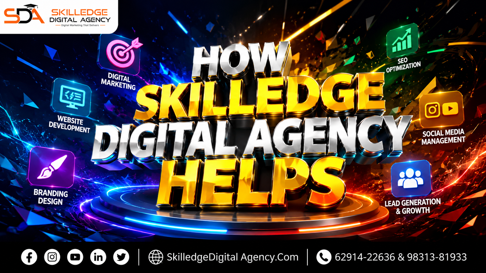 How Skilledge Digital Agency helps: YouTube advertising: how to run video ads on a small budget