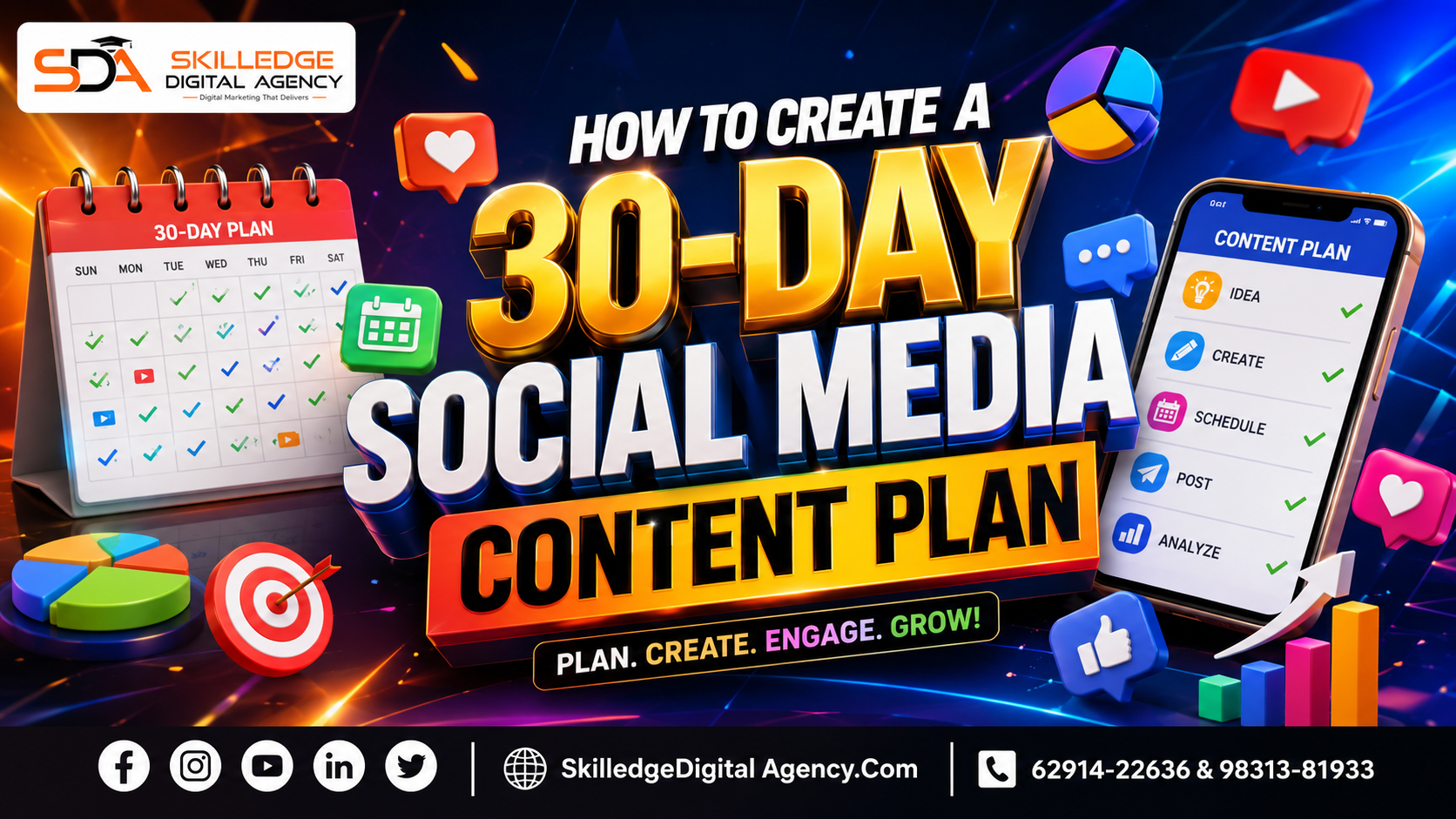 How to Create a 30-Day Social Media Content Plan