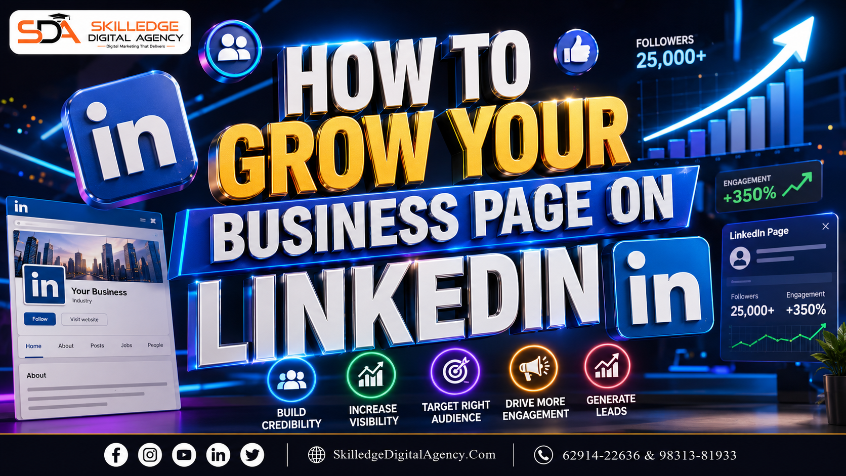 How to grow your business page on LinkedIn