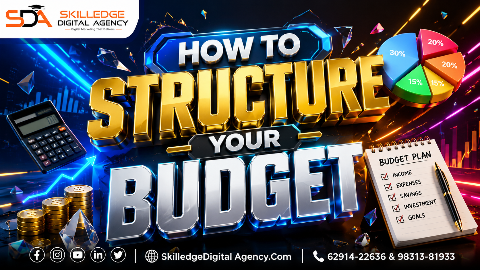 How to structure your budget: YouTube advertising: how to run video ads on a small budget