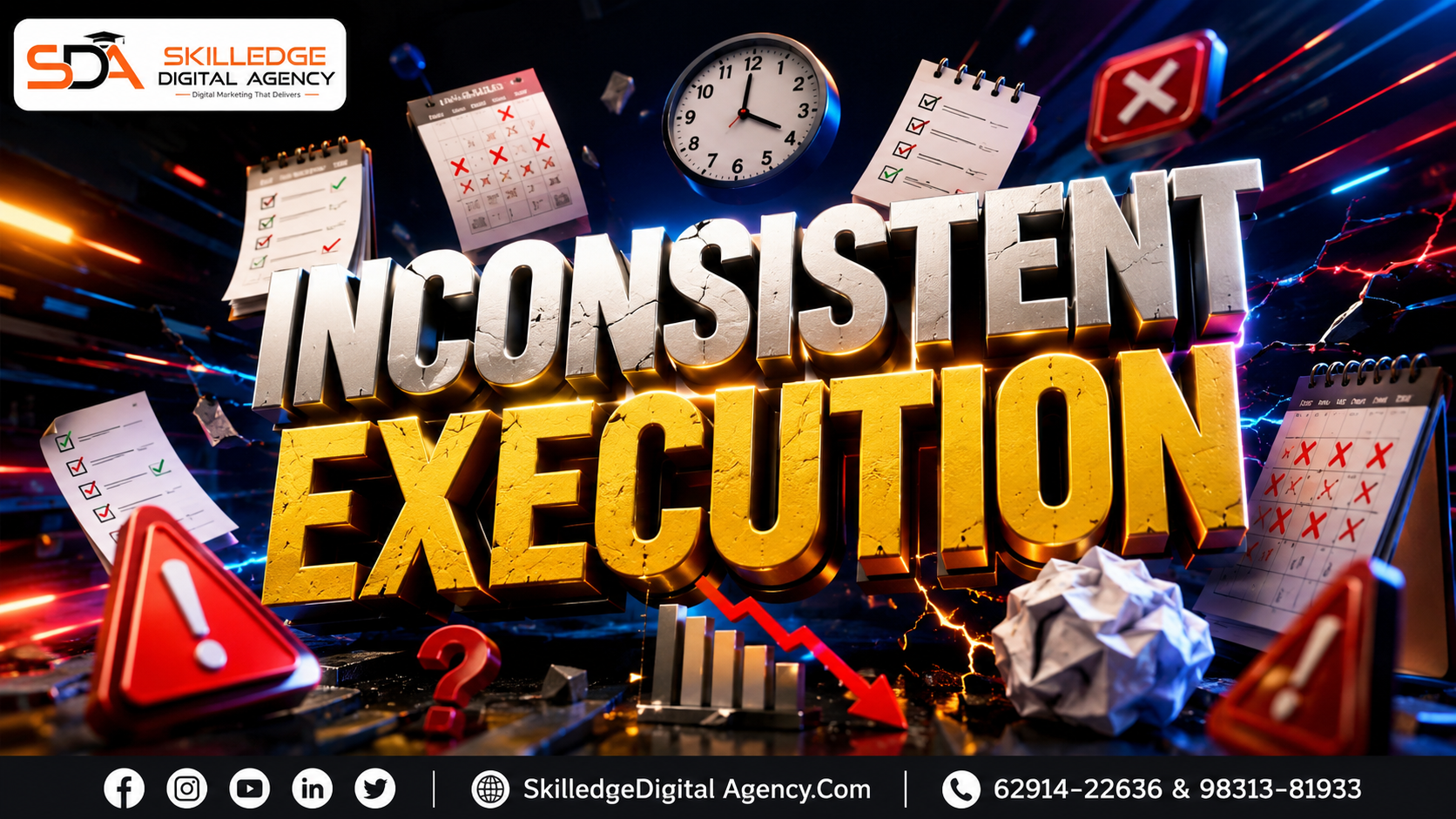 Inconsistent Execution: How long does SEO take to show results?