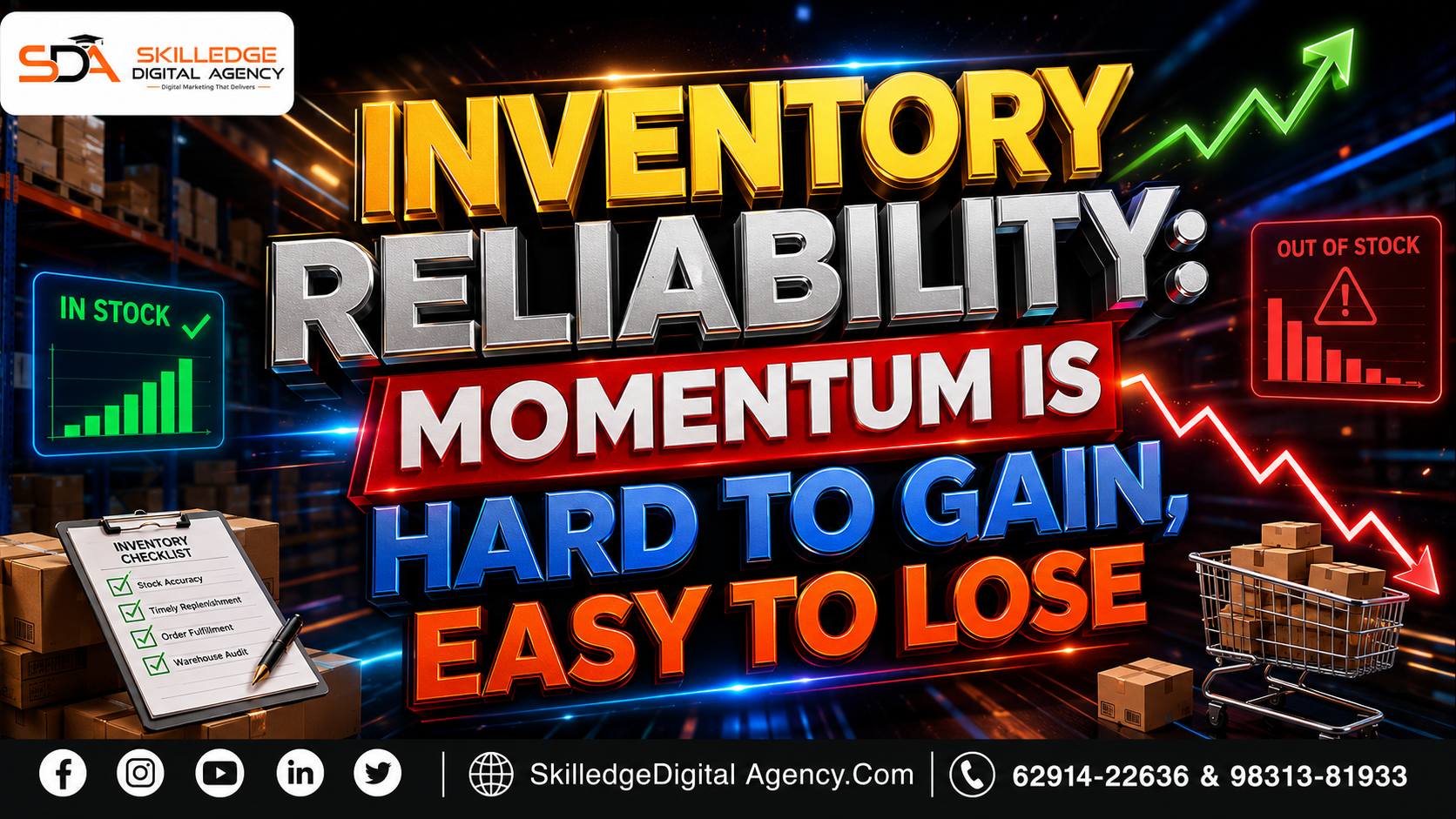Inventory Reliability Momentum Is Hard To Gain, Easy To Lose: Amazon SEO: how to rank your product on the first page