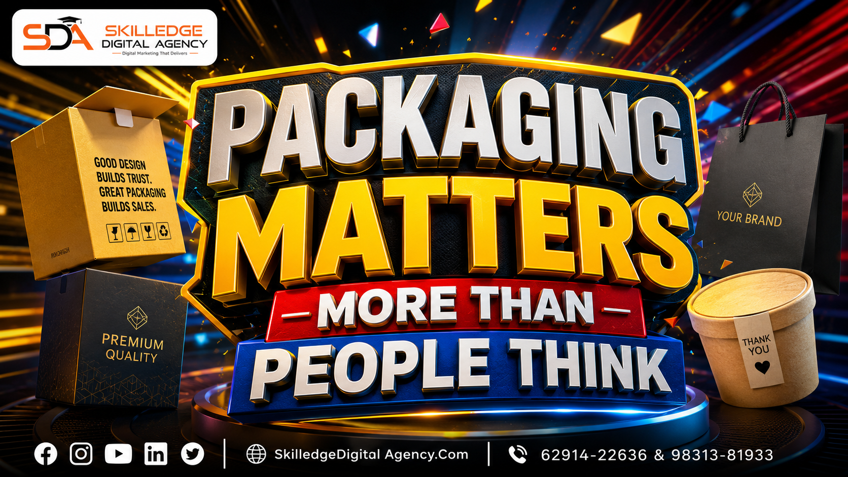Packaging matters more than people think: How to set up an online store in India step by step