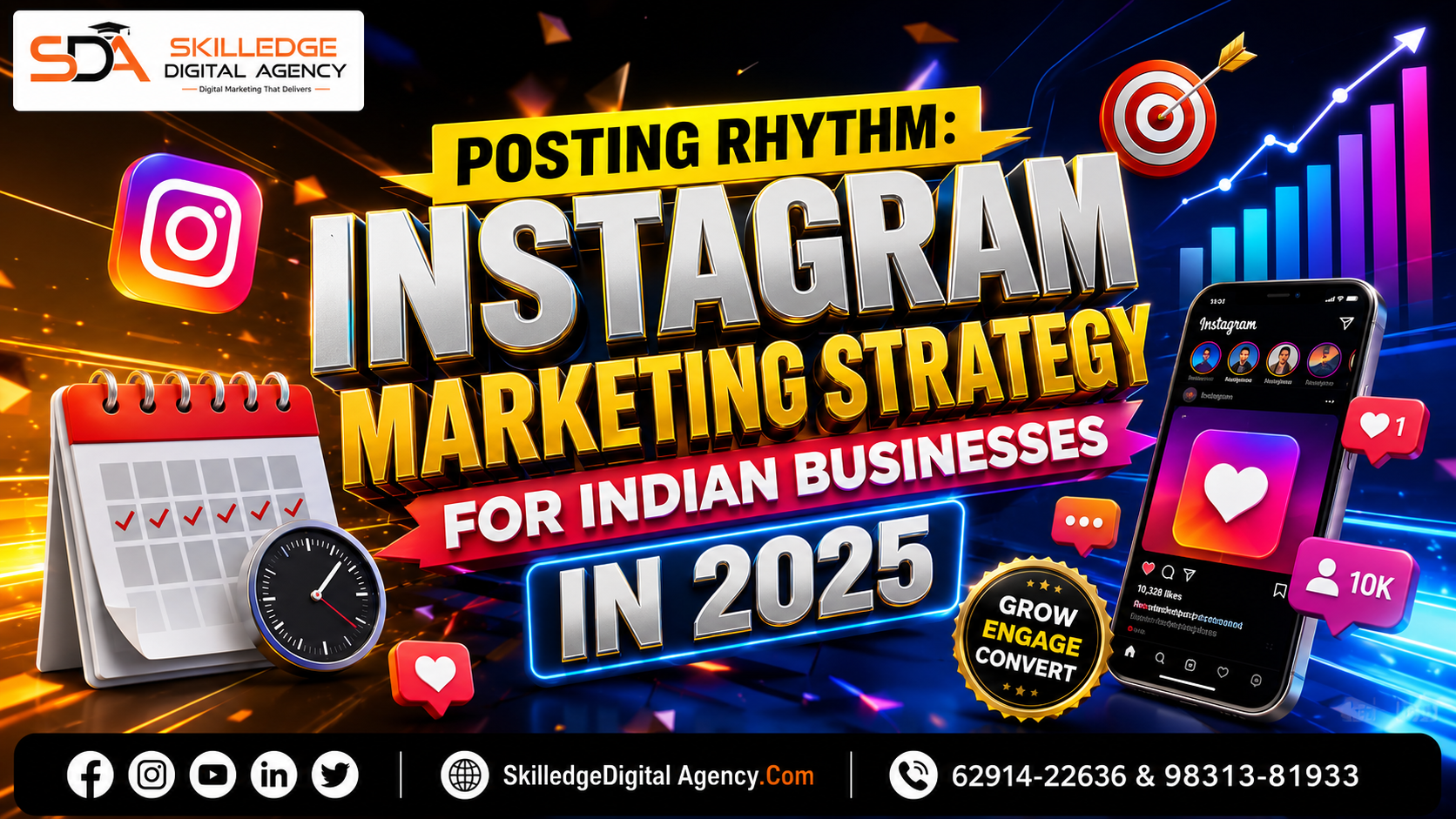 Posting rhythm Instagram Marketing Strategy for Indian Businesses in 2025
