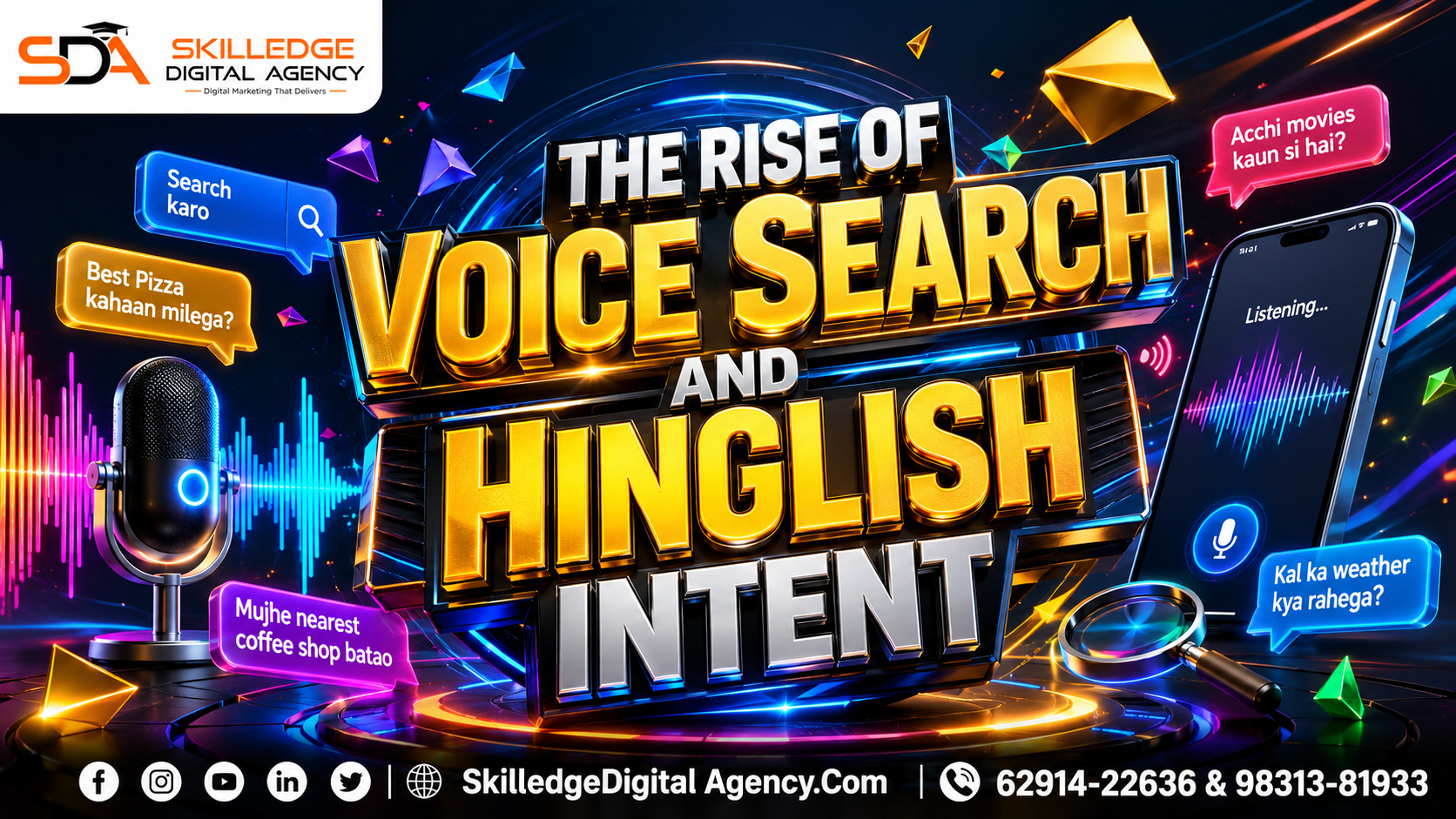 The Rise of Voice Search and Hinglish Intent: PPC vs SEO: which drives better ROI for Indian businesses?