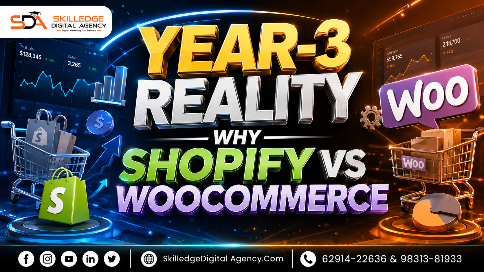 Year‑3 Reality – Why Shopify vs WooCommerce