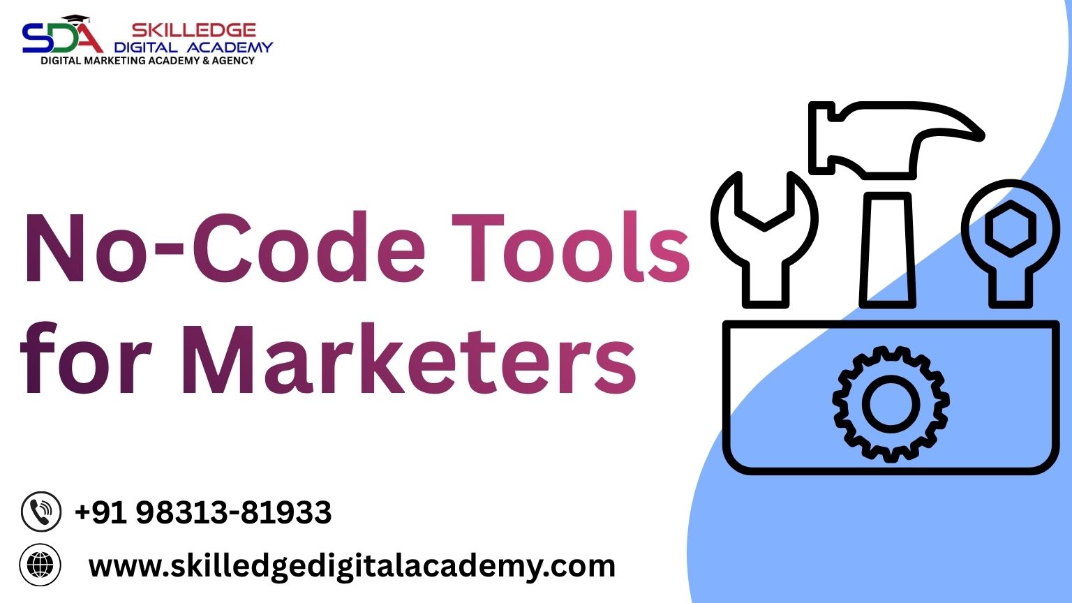 Digital marketer building automated campaign workflow using no-code platform