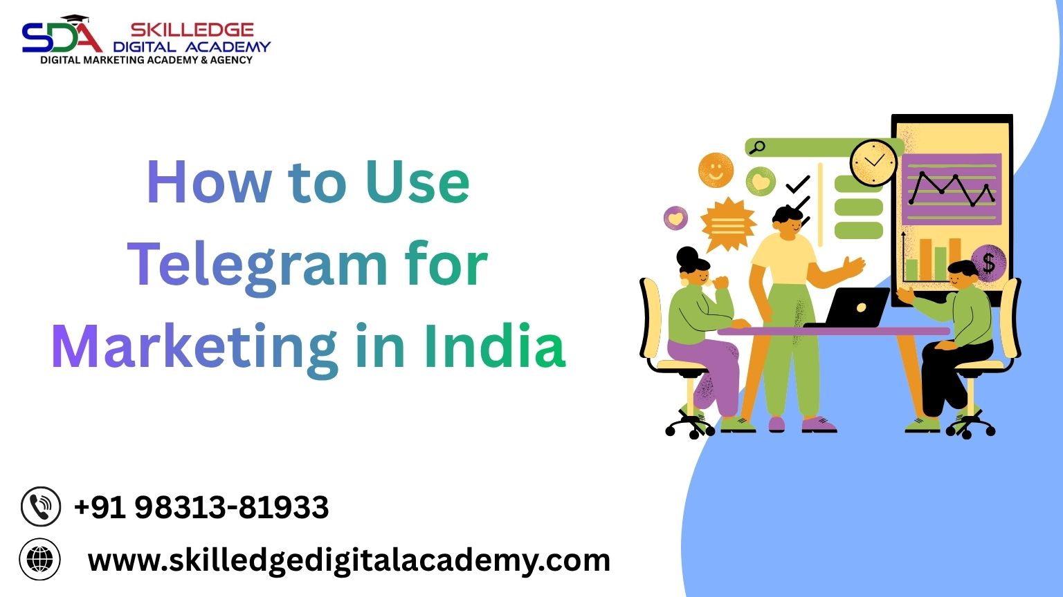 Telegram marketing strategy India mobile interface
