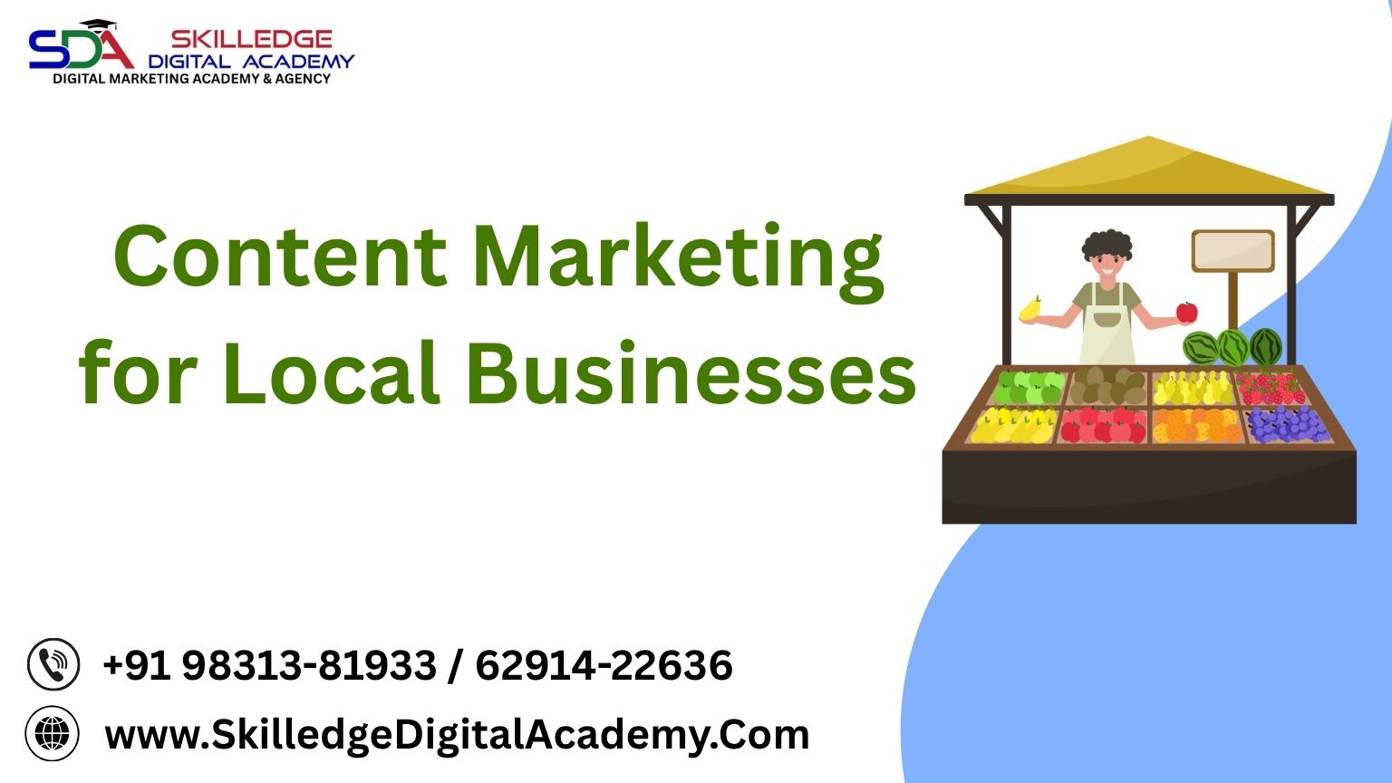 Content marketing strategy for local business growth