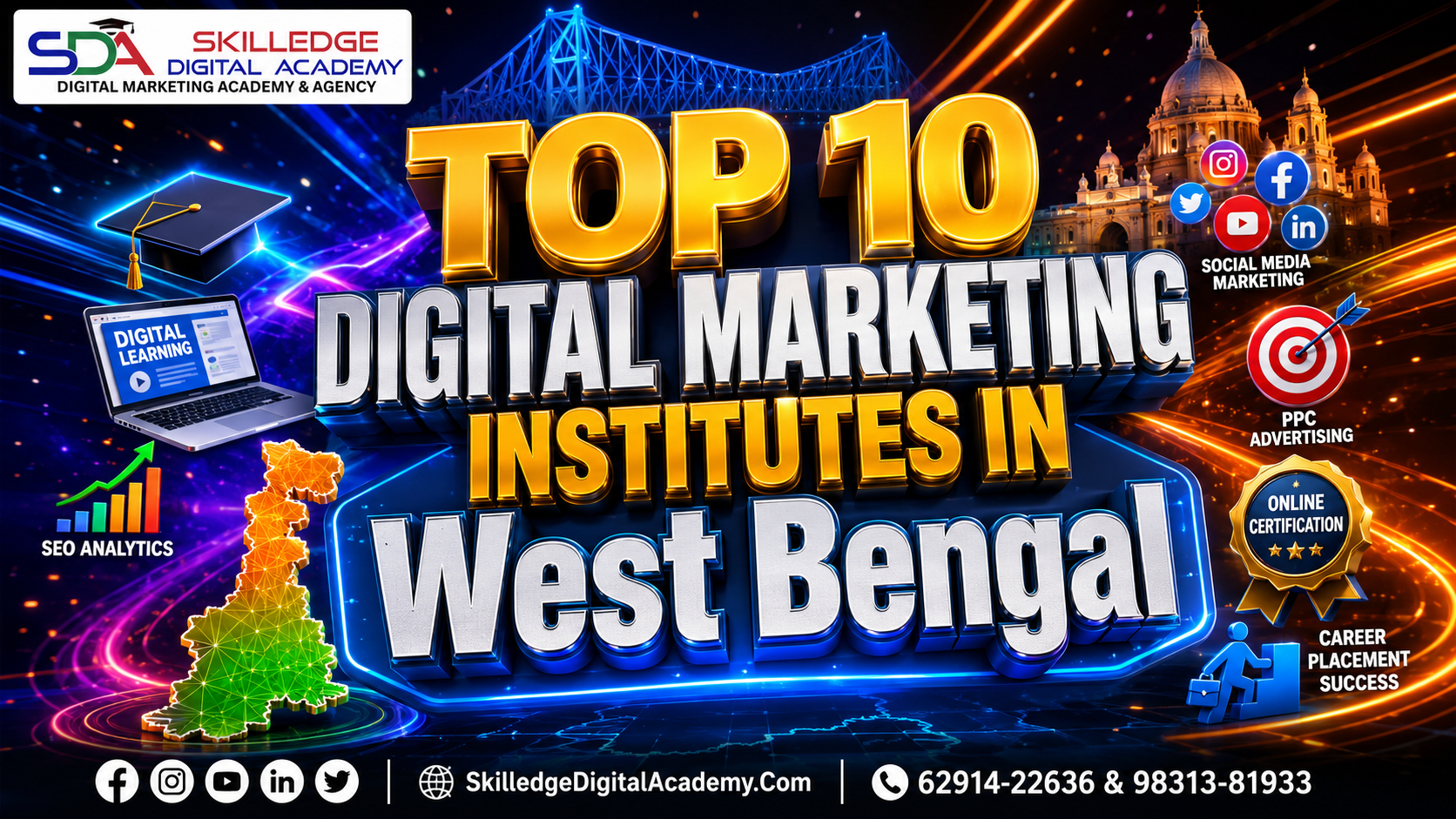 TOP 10 DIGITAL MARKETING INSTITUTES IN West Bengal