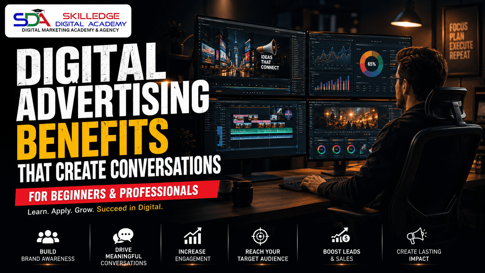 Digital advertising that create conversations