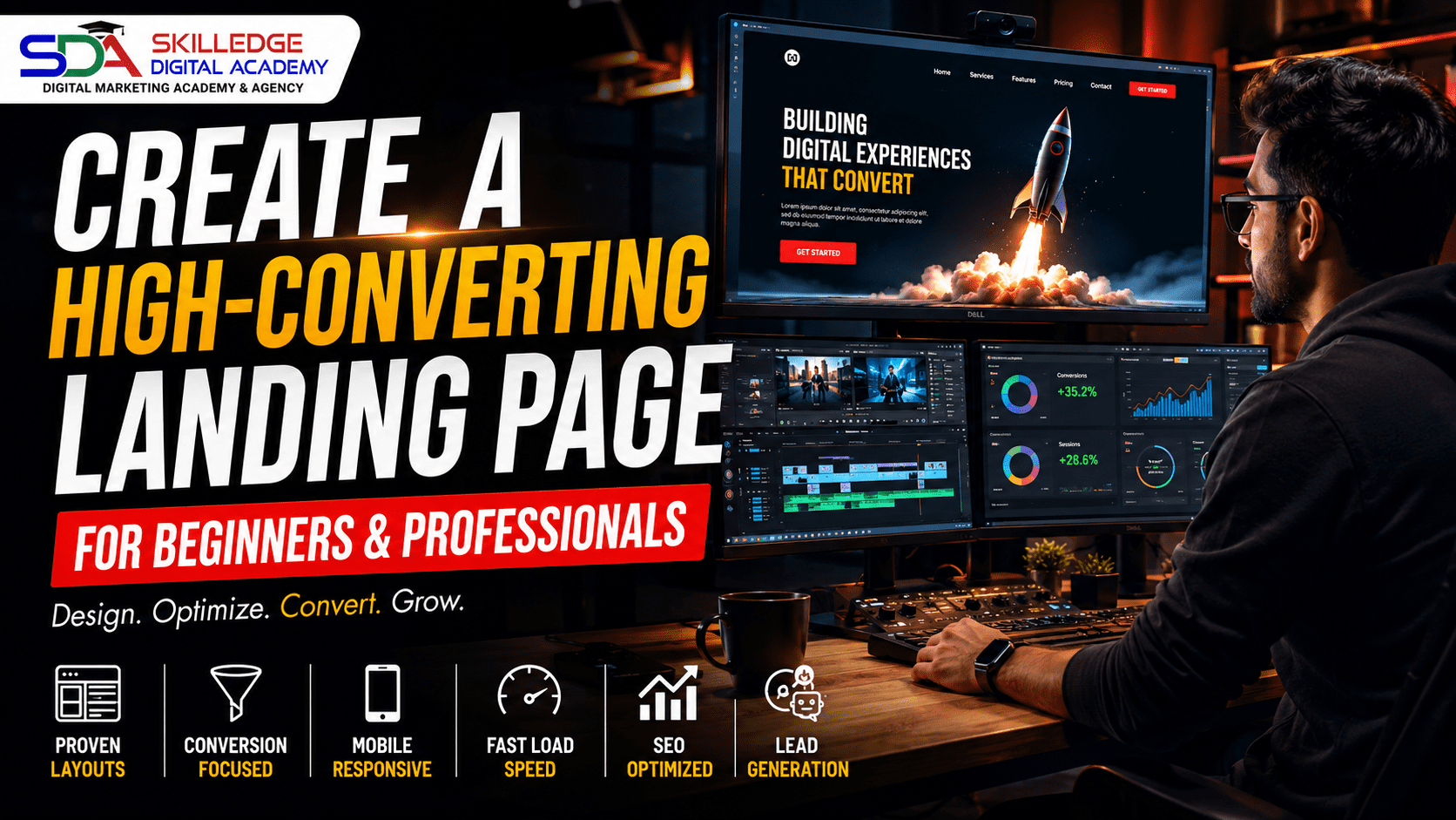 High-Converting Landing Page